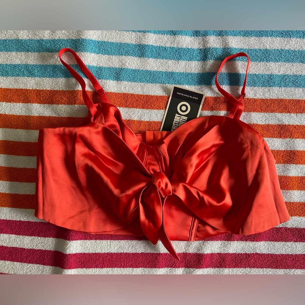 Sammy B Orange Corset/Bralette - Picture 2 of 11